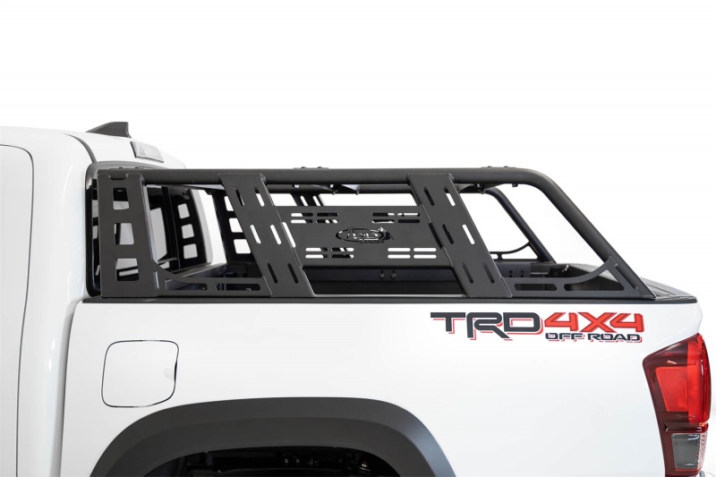 Toyota Tacoma Chase Rack - Addictive Desert Designs - ADD-Lander Overland - Hammer Black with Satin Black Panels - `05-`23